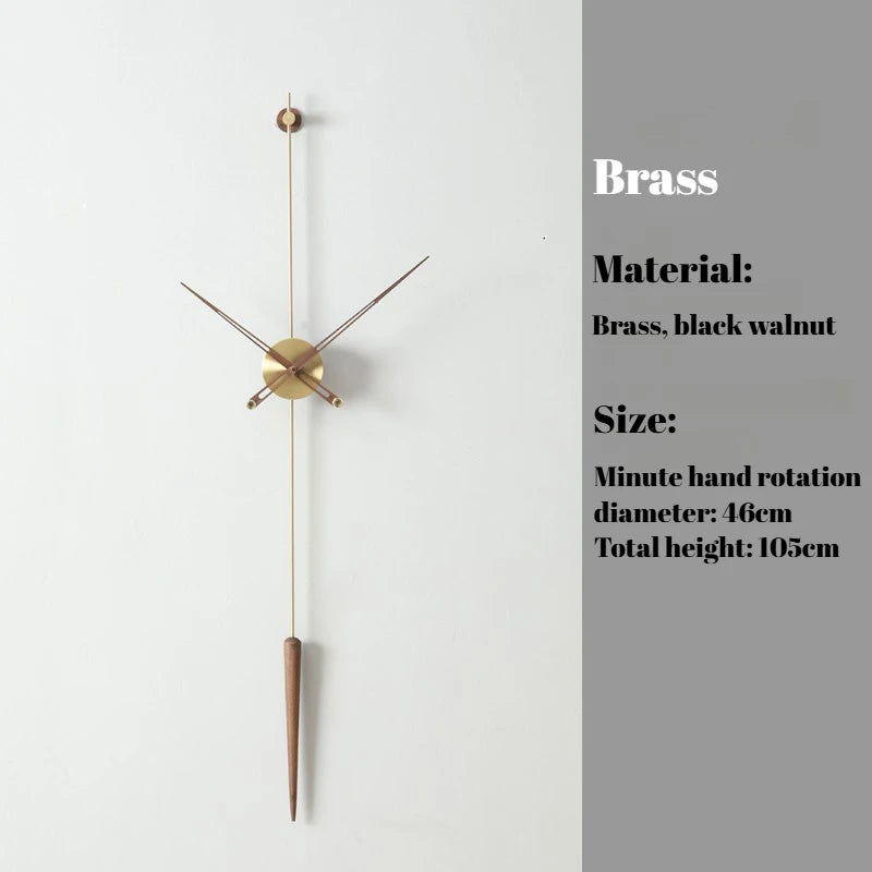 Modern Wall Clocks Creative Clock Wall Minimalist Living Room Clocks Luxury Watches Elegant Room Ornaments Home Decoration