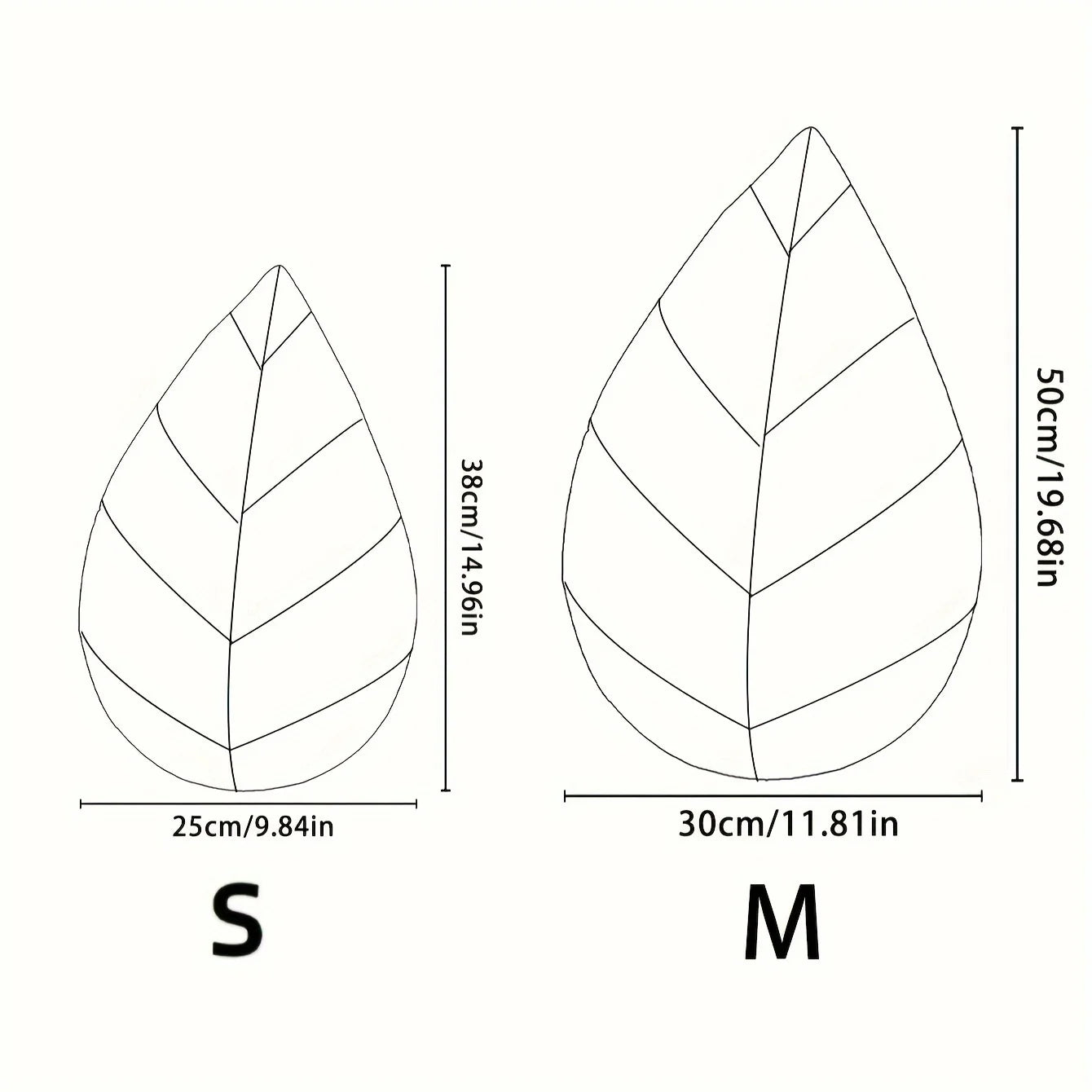 1 piece of leaf-shaped throw pillow, suitable for decorating sofas or using as a cushion in apartment bedrooms.