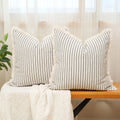 1pc Throw Pillow Covers - Comfortable Striped Throw Pillowcase  For Home Bedroom Living Room, Car & Sofa Decor - Perfect Gift