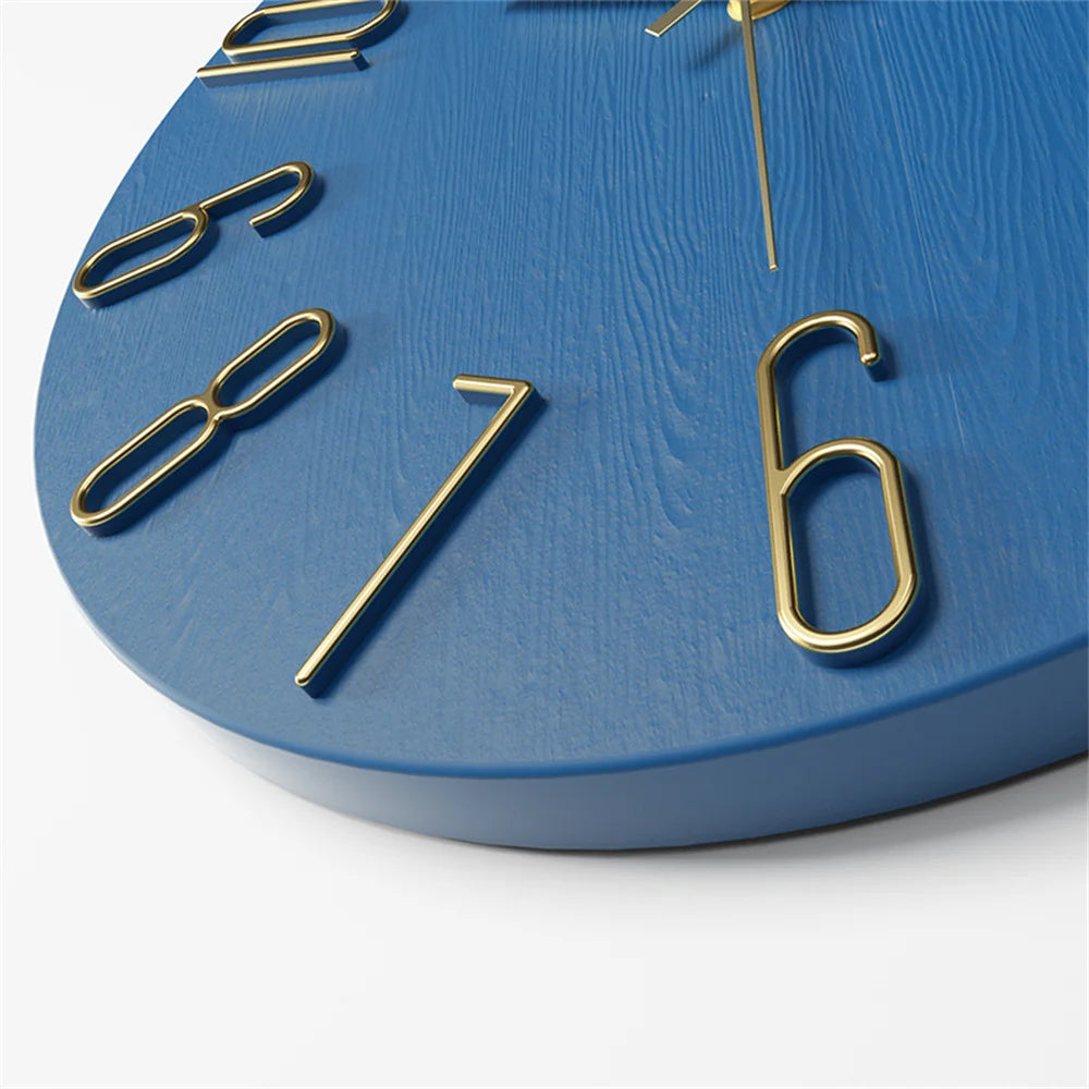Wall Clock Battery Powered Clocks 12 inch Small Clock Analog Clock Suitable for Home Office Bedroom Kitchen Classroom School